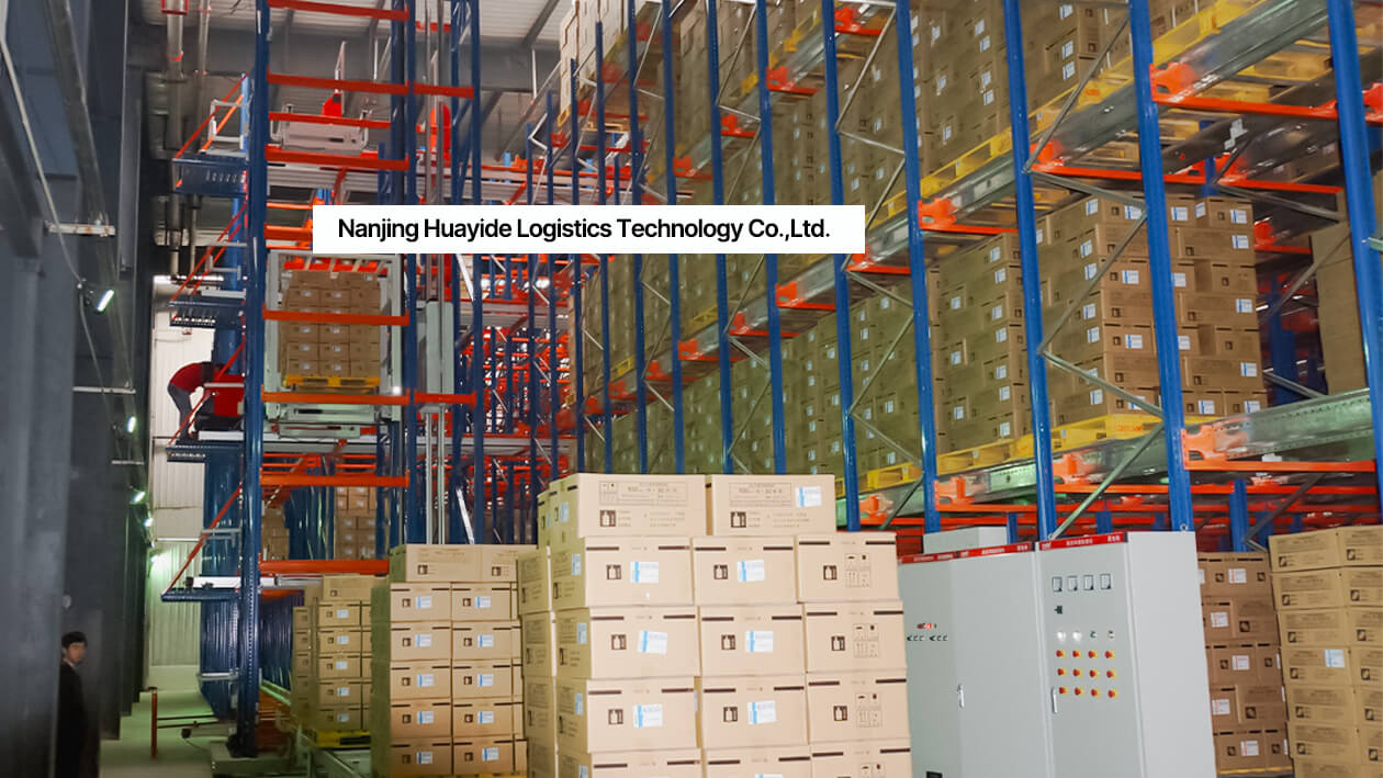 Pallet Storage with HUAYIDE Mother Child Shuttle & Cargo Lifter