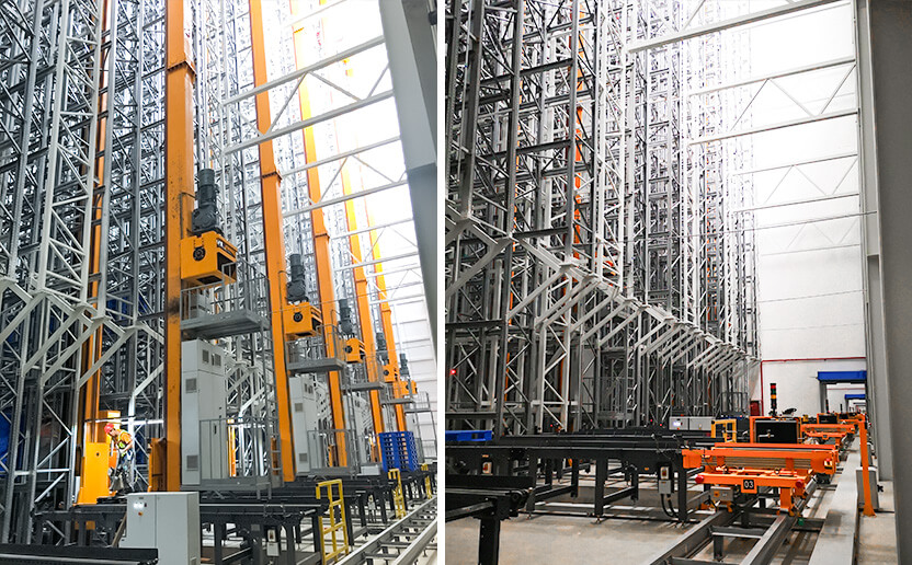 #HUAYIDE Stacker System in Clad Rack Project